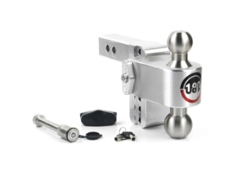 Picture of Weigh Safe 180 Hitch 4in Drop Hitch & 2in Shank 10K-12-5K GTWR w-WS05 - Aluminum