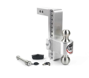 Picture of Weigh Safe 180 Hitch 10in Drop Hitch & 2in Shank 10K-12-5K GTWR w-WS05 - Aluminum