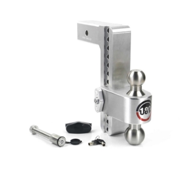 Picture of Weigh Safe 180 Hitch 10in Drop Hitch & 2-5in Shank 10K-18-5K GTWR w-WS05 - Aluminum