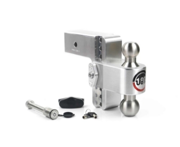 Picture of Weigh Safe 180 Hitch 6in Drop Hitch & 3in Shank 10K-21K GTWR w-WS05 - Aluminum