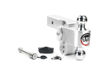 Picture of Weigh Safe 180 Hitch 4in Drop Hitch & 2-5in Shank 10K-18-5K GTWR w-WS05 - Aluminum