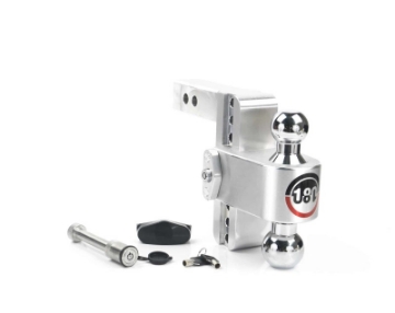 Picture of Weigh Safe 180 Hitch 6in Drop Hitch & 2in Shank 10K-12-5K GTWR w-WS05 - Aluminum