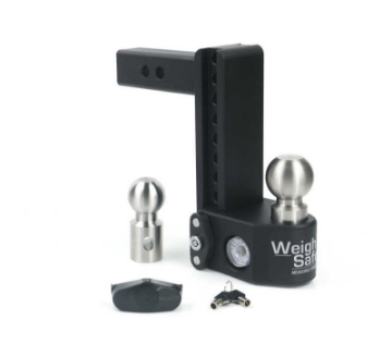 Picture of Weigh Safe 8in Drop Hitch w-Built-in Scale & 2in Shank 10K-15K GTWR - Steel