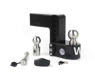 Picture of Weigh Safe 6in Drop Hitch w-Built-in Scale & 3in Shank 8K-21K GTWR w-WS05 - Black Cerakote