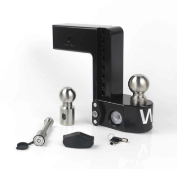 Picture of Weigh Safe 8in Drop Hitch w-Built-in Scale & 3in Shank 8K-21K GTWR w-WS05 - Black Cerakote