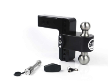 Picture of Weigh Safe 180 Hitch 6in Drop Hitch & 2-5in Shank 10K-18-5K GTWR w-WS05 - Black Cerakote
