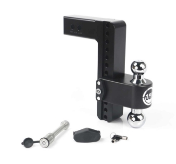 Picture of Weigh Safe 180 Hitch 10in Drop Hitch & 2-5in Shank 10K-18-5K GTWR w-WS05 - Black Cerakote