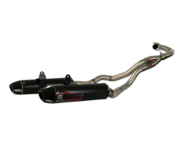 Picture of Big Gun 15-23 Yamaha RAPTOR 700 Ballistic Series Dual Full System Exhaust