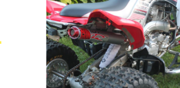 Picture of Big Gun 06-23 Yamaha RAPTOR 700 EVO R Series Slip On Exhaust