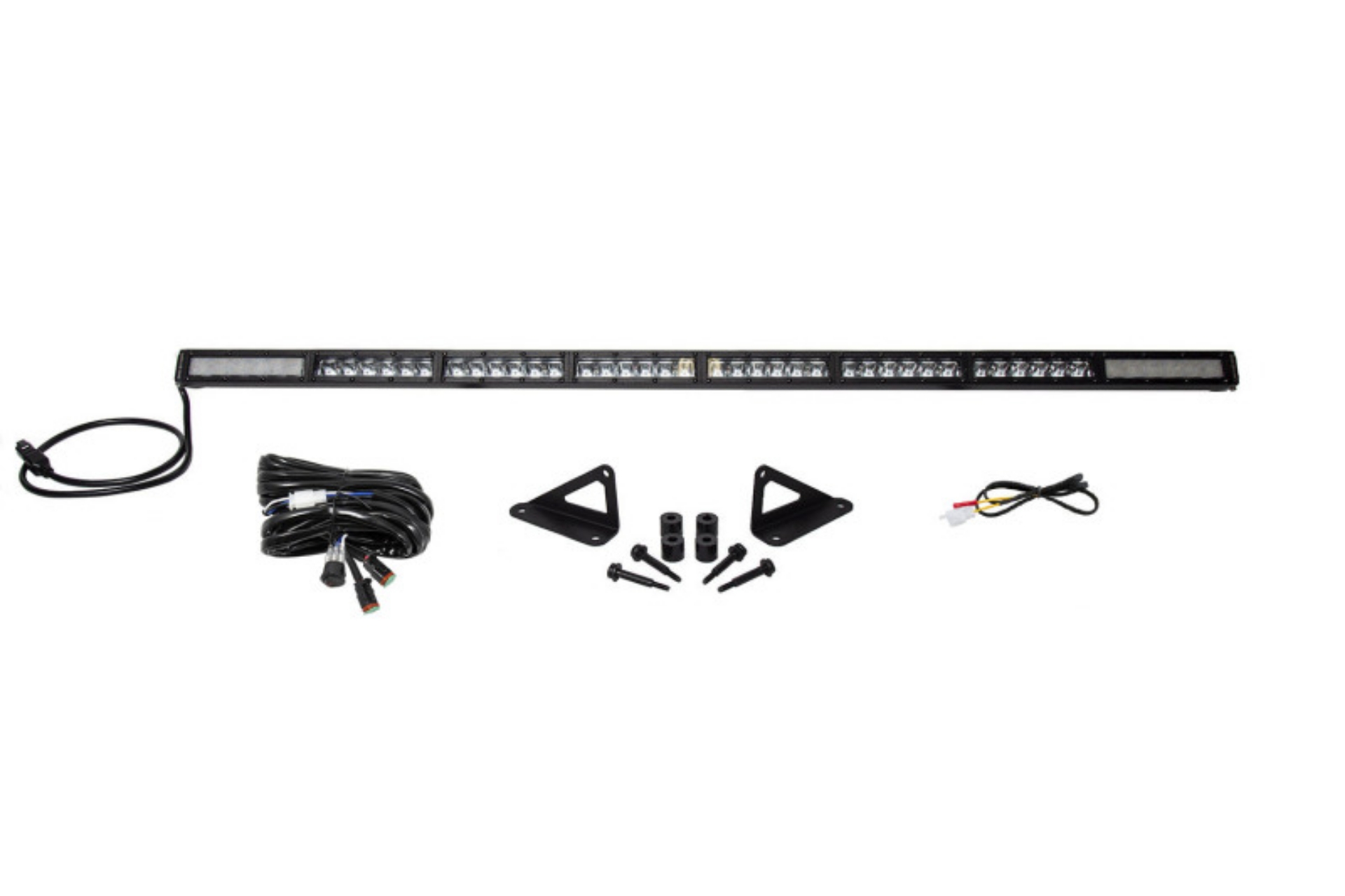 Picture of Diode Dynamics 18-21 Jeep JL Wrangler-Gladiator SS50 Hood LED Light Bar Kit - White Combo