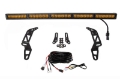 Picture of Diode Dynamics 18-21 Jeep JL Wrangler-Gladiator SS30 Bumper Bracket Kit - Amber Driving Single