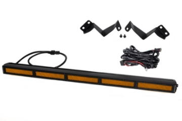 Picture of Diode Dynamics 16-21 Toyota Tacoma SS30 Stealth Lightbar Kit - Amber Flood