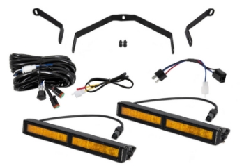 Picture of Diode Dynamics 14-21 Toyota Tundra SS12 Driving Light Kit - Amber Wide