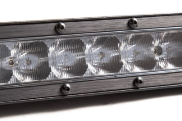 Picture of Diode Dynamics 12 In LED Light Bar Single Row Straight Clear Flood Each Stage Series