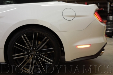 Picture of Diode Dynamics 15-21 EU-AU Ford Mustang LED Sidemarkers - Red Pair