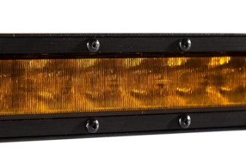 Picture of Diode Dynamics 12 In LED Light Bar Single Row Straight - Amber Wide Pair Stage Series