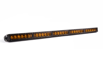 Picture of Diode Dynamics 30 In LED Light Bar Single Row Straight - Amber Driving Each Stage Series