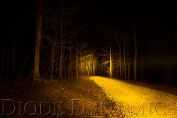 Picture of Diode Dynamics 6 In LED Light Bar Single Row Straight SS6 - Amber Driving Light Bar Single