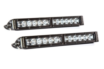 Picture of Diode Dynamics 12 In LED Light Bar Single Row Straight Clear Wide Pair Stage Series