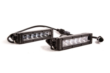 Picture of Diode Dynamics 6 In LED Light Bar Single Row Straight SS6 - White Wide Light Bar Pair