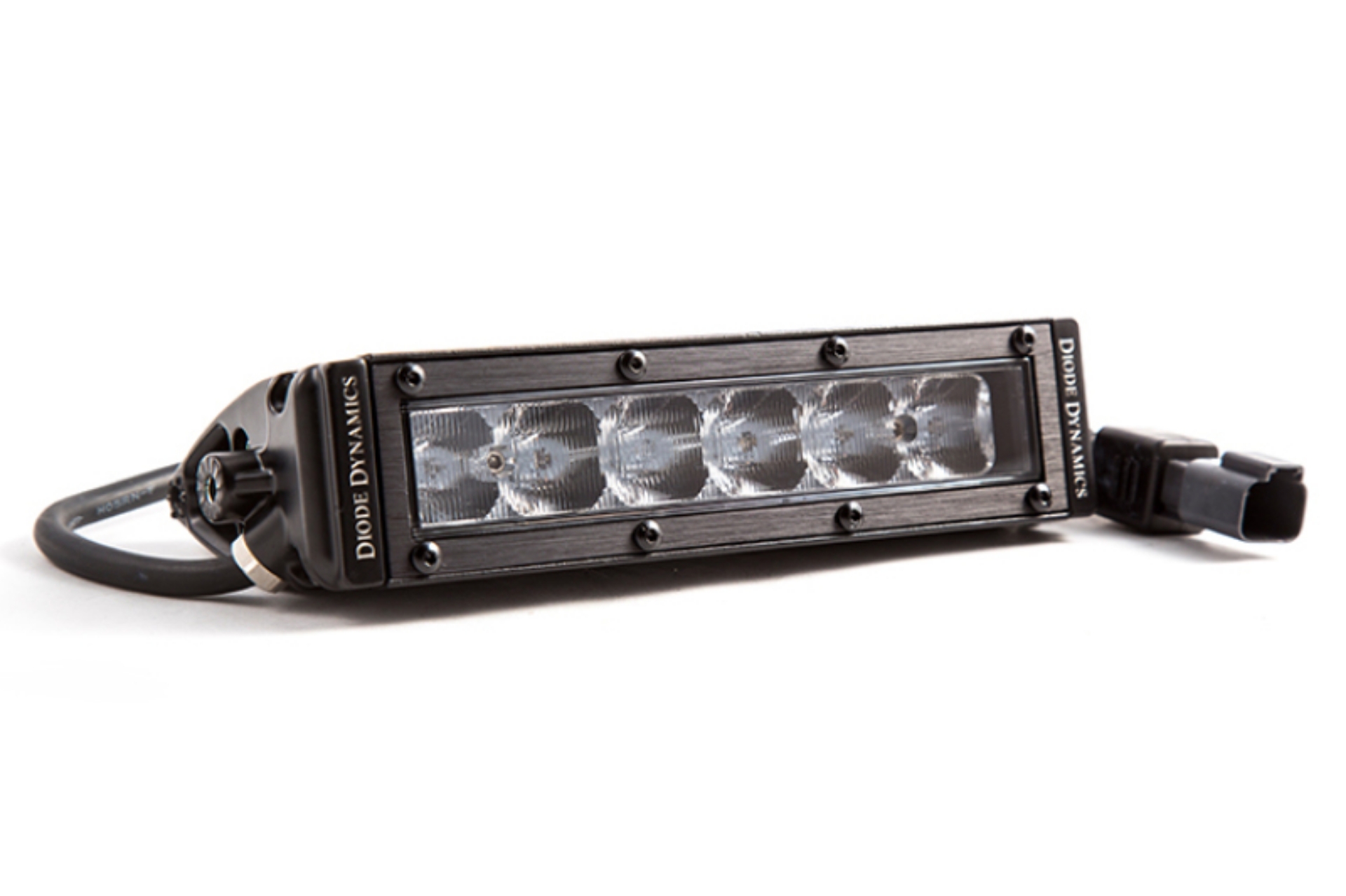 Picture of Diode Dynamics 6 In LED Light Bar Single Row Straight SS6 - White Driving Light Bar Single