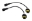 Picture of Diode Dynamics 5202-to-H11 Adapter Wires Pair