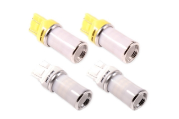 Picture of Diode Dynamics JL Wrangler Front Turn Stage 1 7443 LED Bulb HP48 - White and - Amber