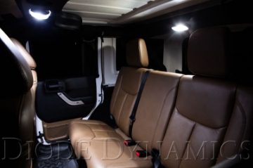 Picture of Diode Dynamics Wrangler JK 4dr Interior Kit Stage 2 - Blue