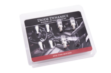 Picture of Diode Dynamics 18-19 Mustang Stage 2 Mustang Interior LED Light Kit - Cool - White