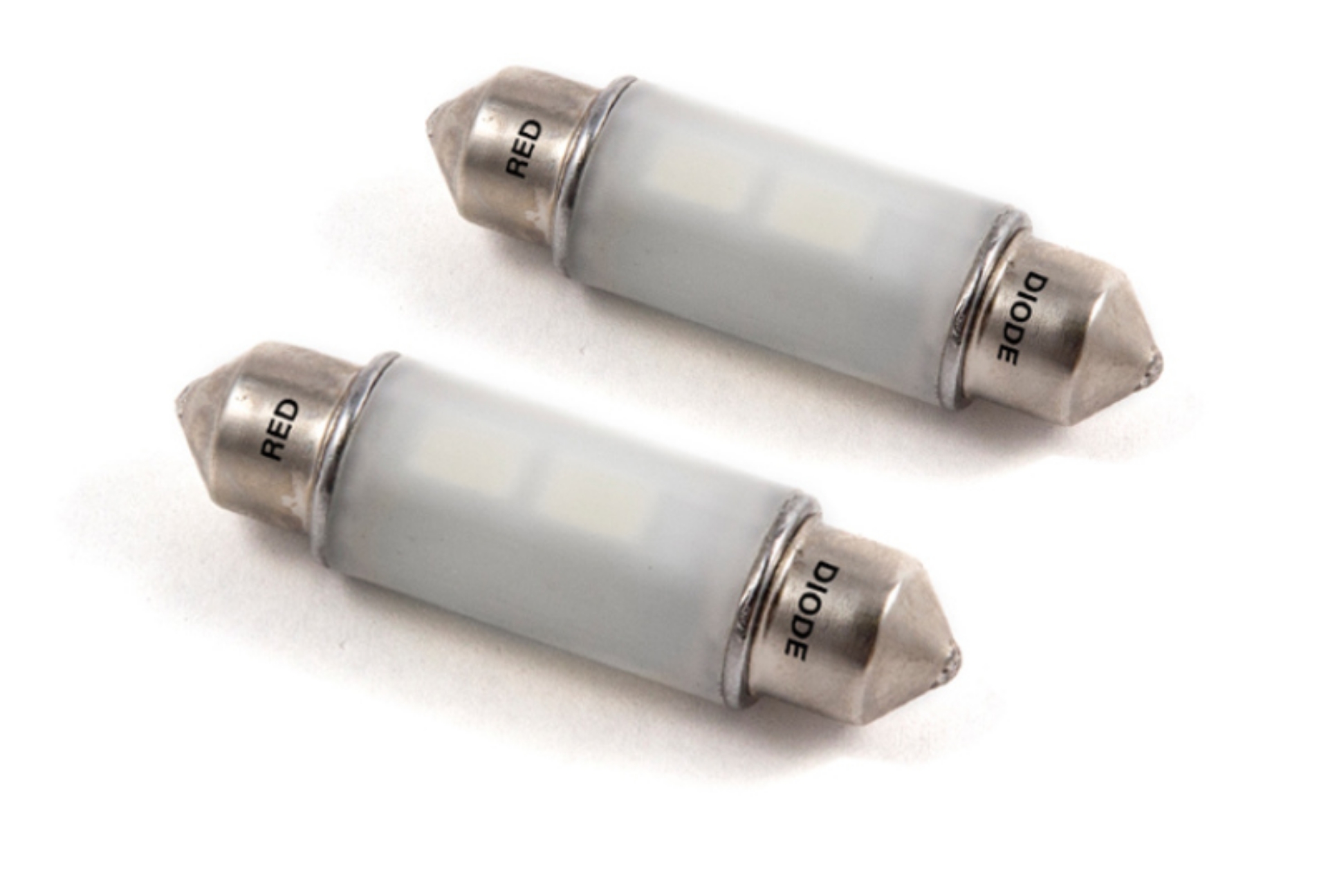 Picture of Diode Dynamics 39mm HP6 LED Bulb LED - Red Pair