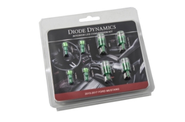 Picture of Diode Dynamics Mustang Interior Light Kit 15-17 Mustang Stage 1 - Green