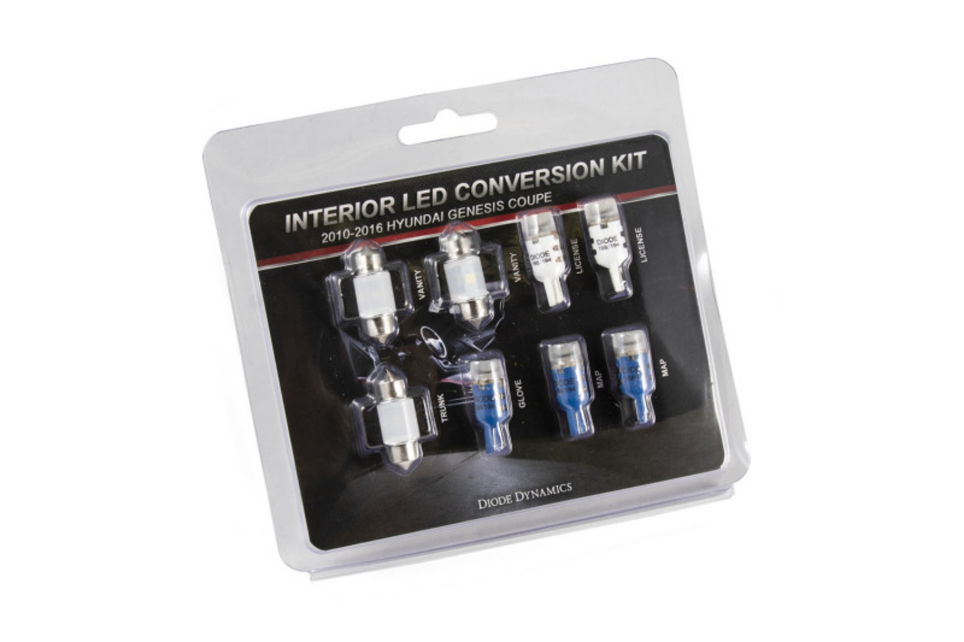 Picture of Diode Dynamics 10-16 Hyundai Genesis Coupe Interior Kit Stage 2 - Blue