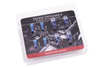 Picture of Diode Dynamics Mustang Interior Light Kit 15-17 Mustang Stage 1 - Blue
