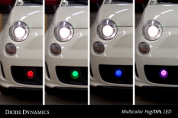 Picture of Diode Dynamics 2009 Dodge Journey Multicolor Fog Light LED RGB Pair