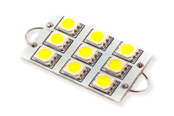 Picture of Diode Dynamics 44mm SML9 LED Bulb - Cool - White Single