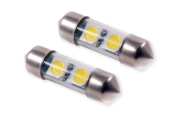 Picture of Diode Dynamics 31mm SMF2 LED Bulb Warm - White Pair