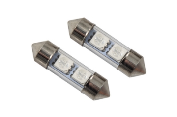 Picture of Diode Dynamics 31mm SMF2 LED Bulb - Blue Pair