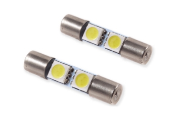 Picture of Diode Dynamics 28mm SMF2 LED Bulb - Cool - White Pair