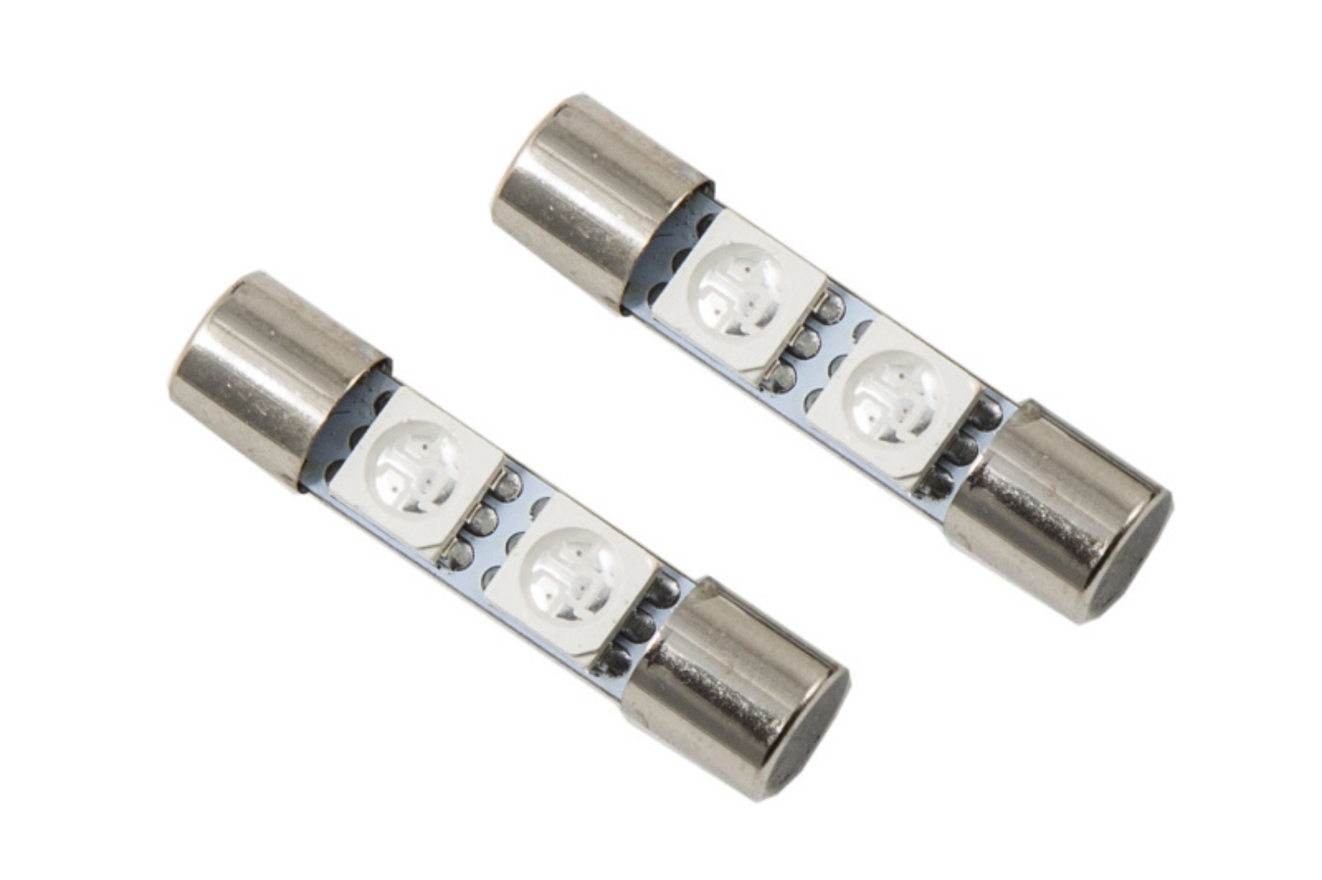 Picture of Diode Dynamics 28mm SMF2 LED Bulb - Green Pair