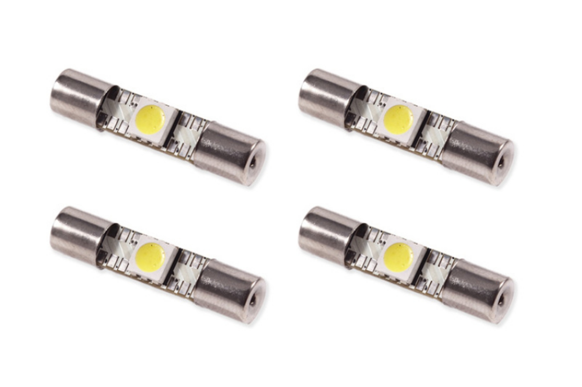 Picture of Diode Dynamics 28mm SMF1 LED Bulb - Cool - White Set of 4