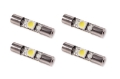 Picture of Diode Dynamics 28mm SMF1 LED Bulb - Red Set of 4