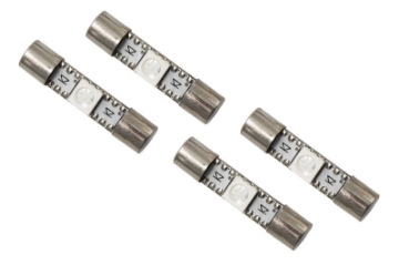 Picture of Diode Dynamics 28mm SMF1 LED Bulb - Green Set of 4