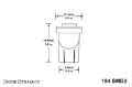 Picture of Diode Dynamics 194 LED Bulb SMD2 LED Warm - White Set of 12