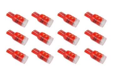 Picture of Diode Dynamics 194 LED Bulb HP5 LED - Red Set of 12