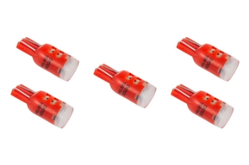 Picture of Diode Dynamics 194 LED Bulb HP5 - Red five