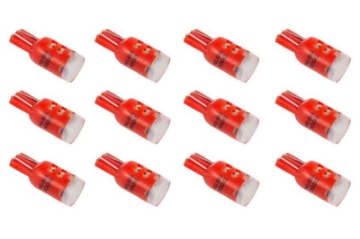 Picture of Diode Dynamics 194 LED Bulb HP3 LED - Red Set of 12