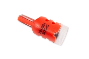 Picture of Diode Dynamics 194 LED Bulb HP3 LED - Red Single