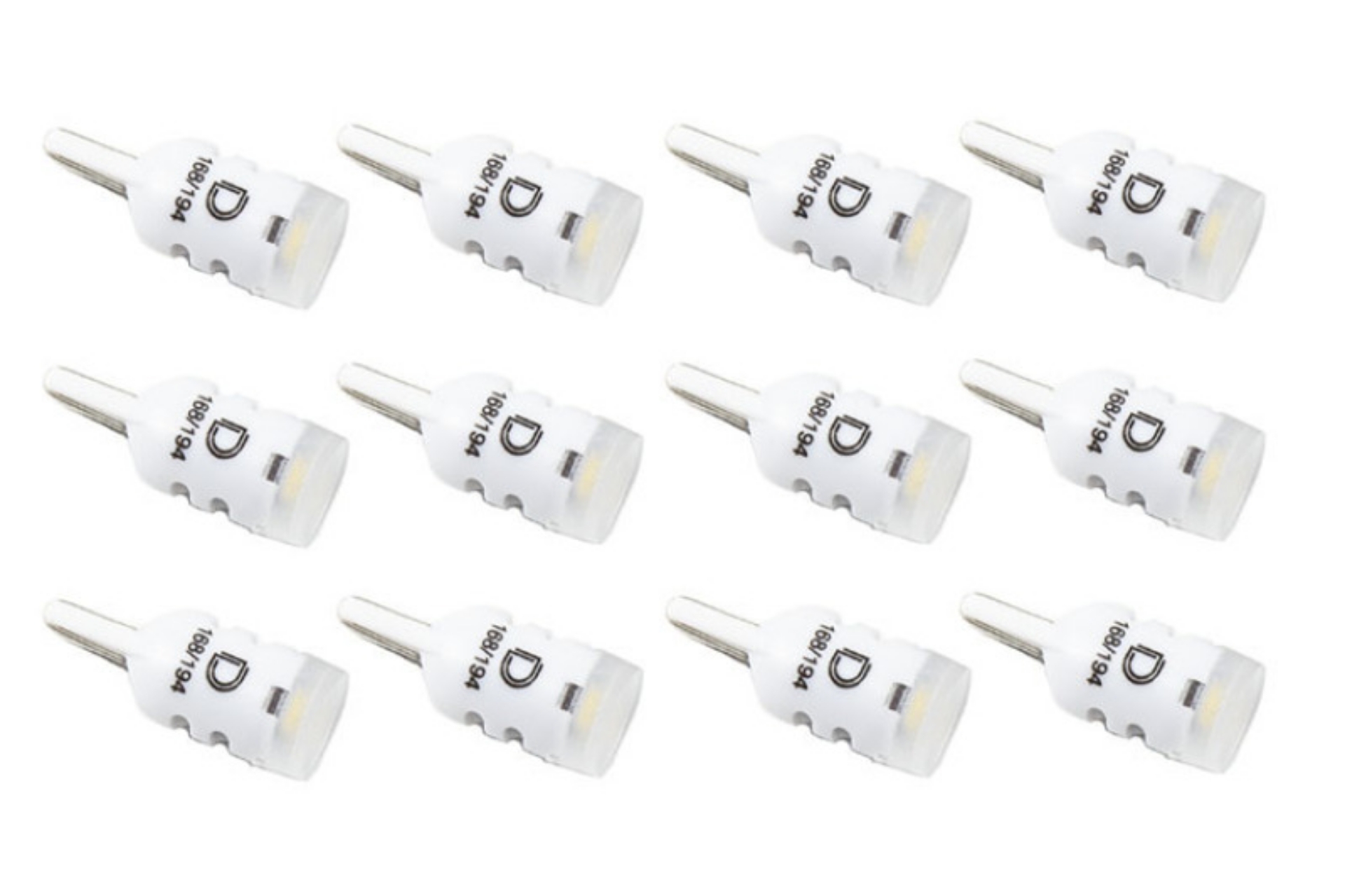 Picture of Diode Dynamics 194 LED Bulb HP3 LED Pure - White Set of 12