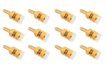 Picture of Diode Dynamics 194 LED Bulb HP3 LED - Amber Set of 12