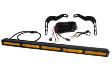 Picture of Diode Dynamics 14-21 Toyota Tundra SS30 Stealth Lightbar Kit - Amber Flood